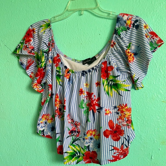 Crop top floral - Picture 2 of 3